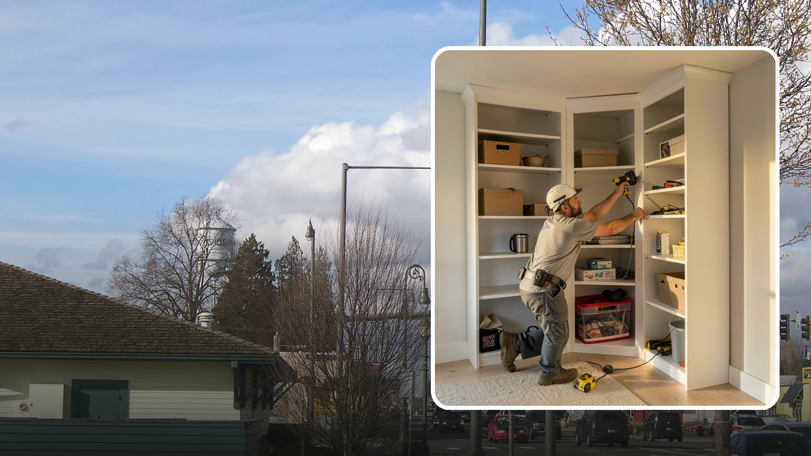 Closet Shelving Installation in Marysville, Snohomish County, WA - We install sturdy, adjustable closet shelving that keeps your belongings accessible and neatly arranged.