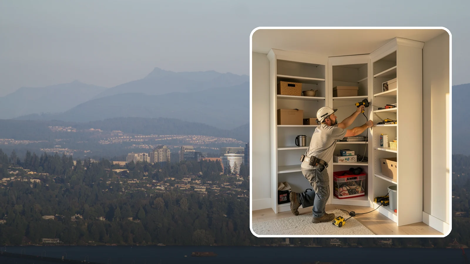 Closet Shelving Installation in Medina, King County, WA - We install sturdy, adjustable closet shelving that keeps your belongings accessible and neatly arranged.