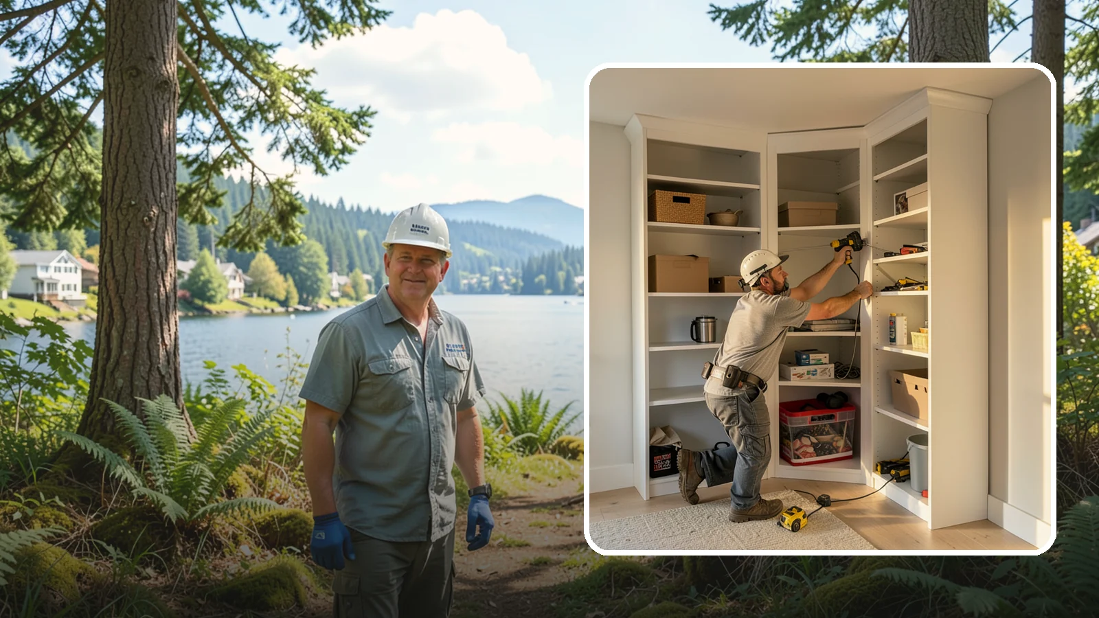 Closet Shelving Installation in Milton, King County, WA - We install sturdy, adjustable closet shelving that keeps your belongings accessible and neatly arranged.
