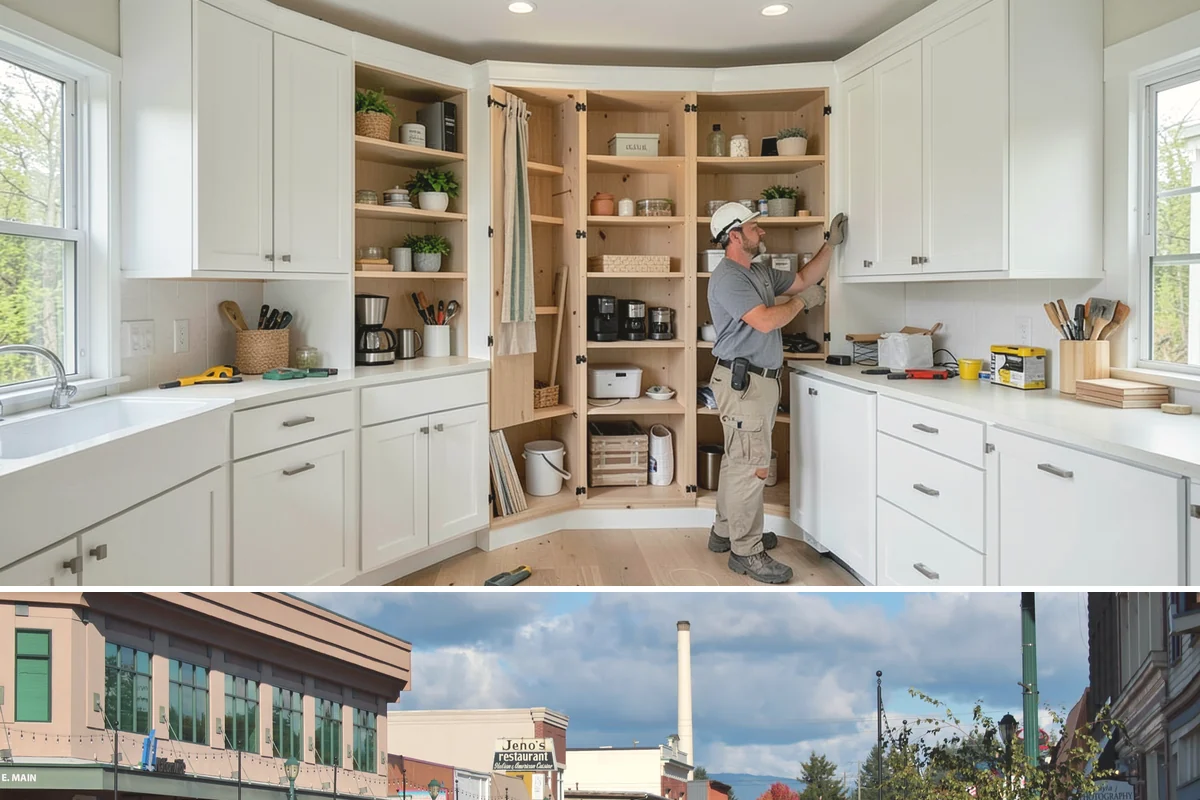 Closet Shelving Installation in Monroe, Snohomish County, WA - This straightforward interior job can be completed year-round, making it a great rainy-day PNW project.