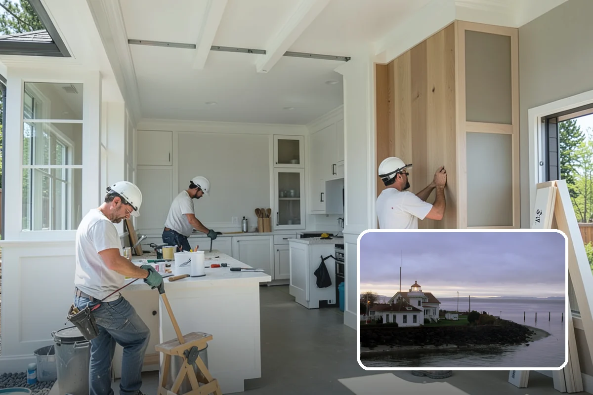 Closet Shelving Installation in Mukilteo, Snohomish County, WA - Securely anchored shelving that holds up under load