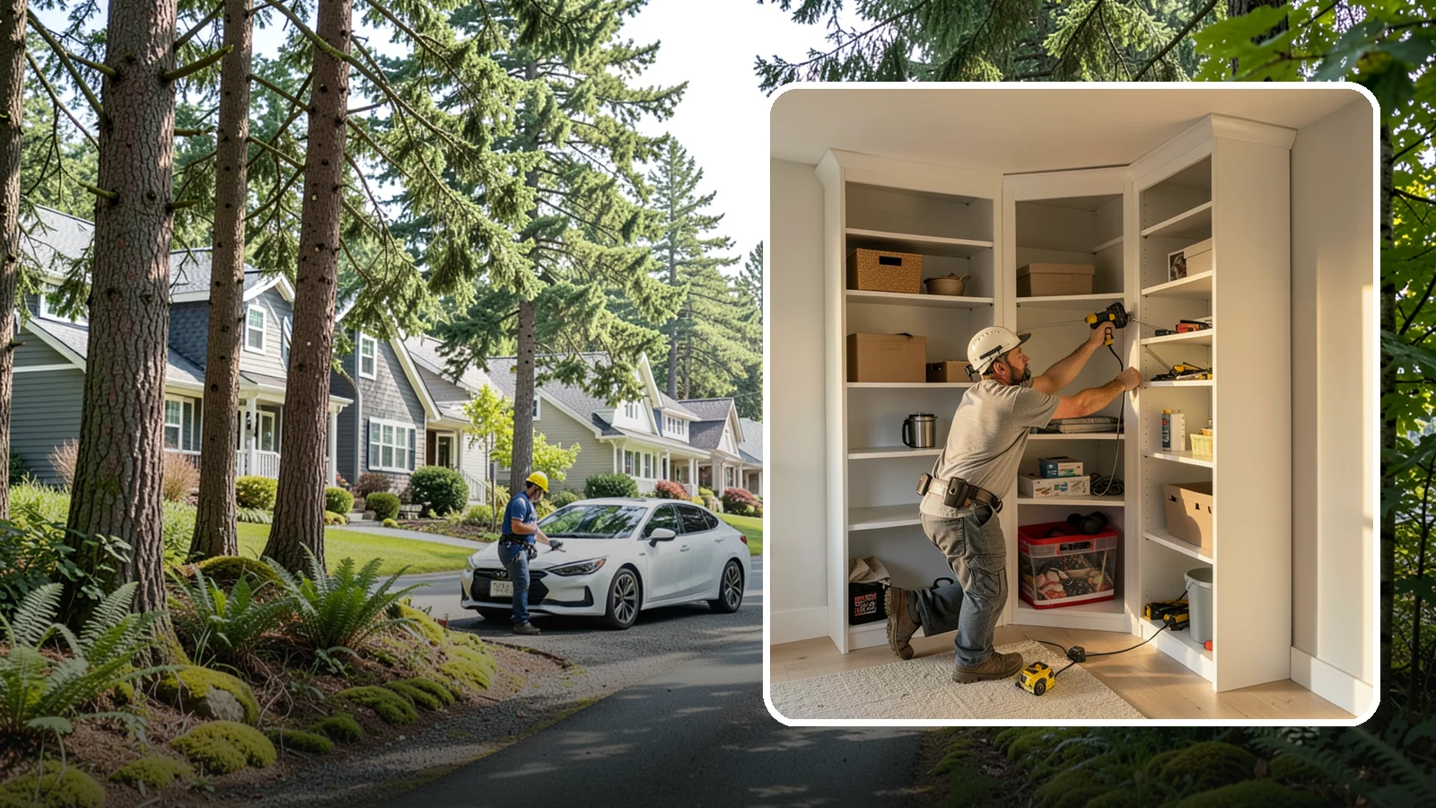 Closet Shelving Installation in Normandy Park, King County, WA - We install sturdy, adjustable closet shelving that keeps your belongings accessible and neatly arranged.