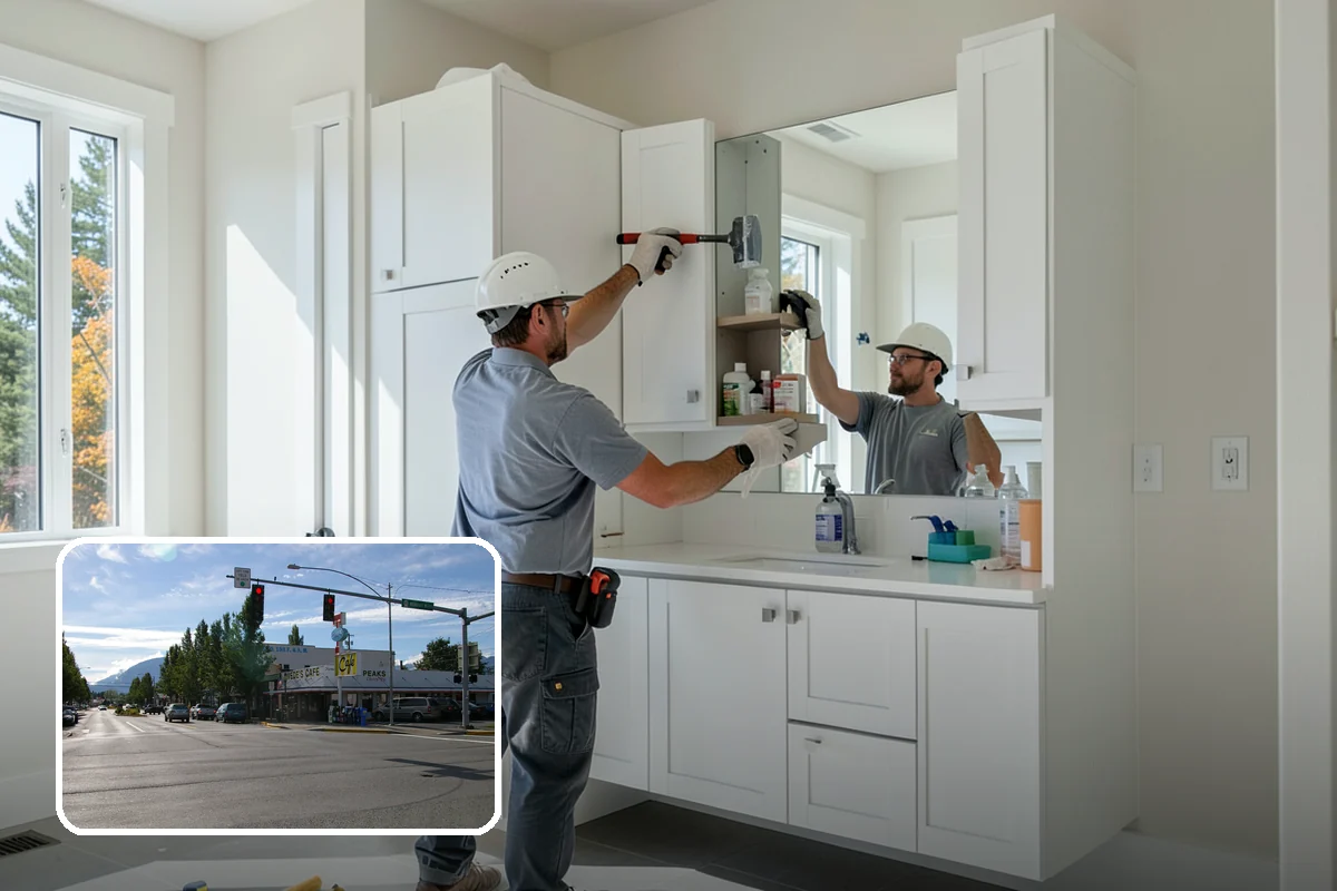 Closet Shelving Installation in North Bend, King County, WA - Securely anchored shelving that holds up under load