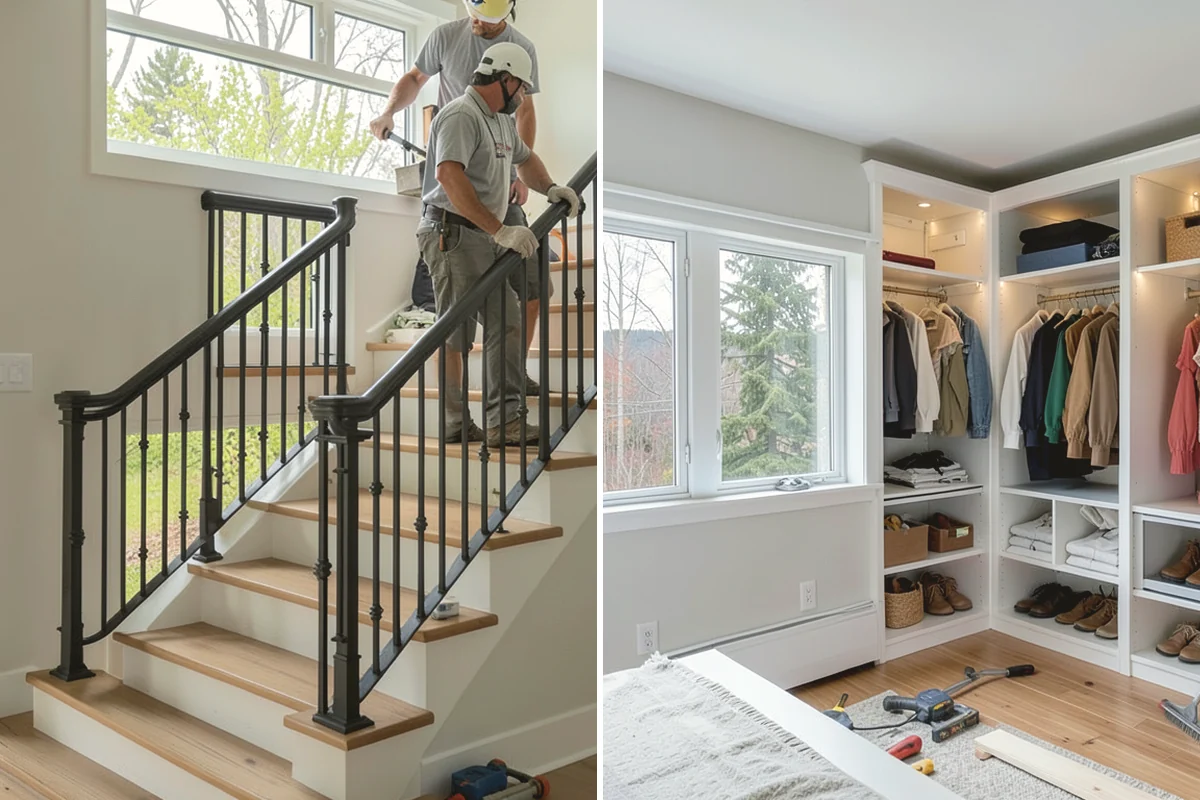 Closet Shelving Installation in Oak Harbor, Island County, WA - Measure the closet and determine load and layout needs