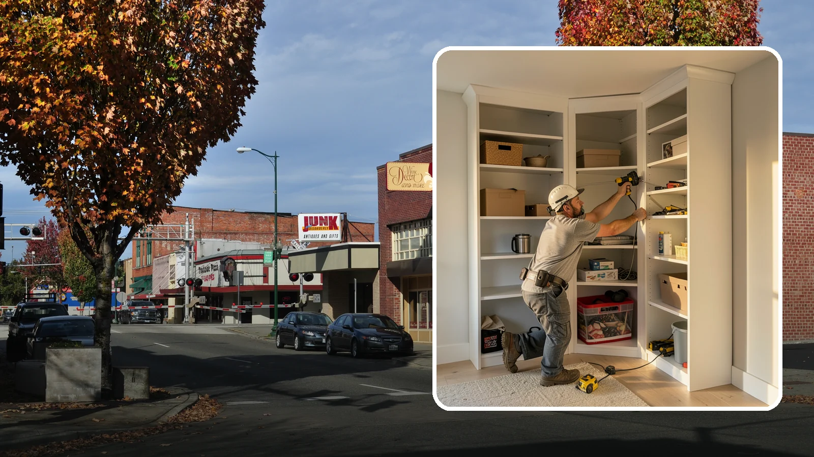 Closet Shelving Installation in Puyallup, Pierce County, WA - We install sturdy, adjustable closet shelving that keeps your belongings accessible and neatly arranged.