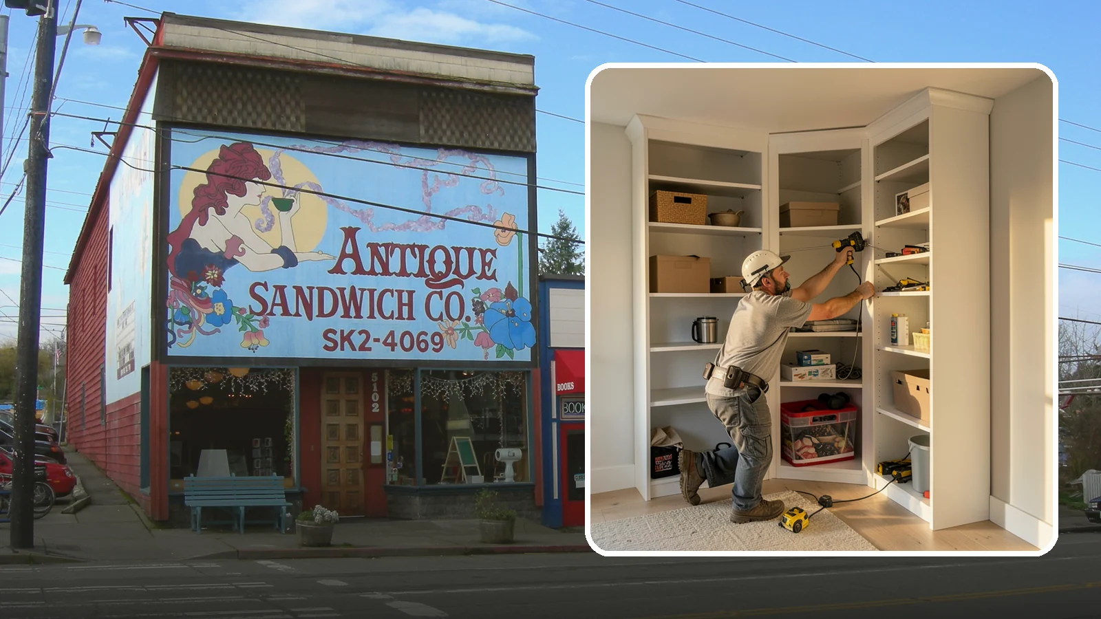 Closet Shelving Installation in Ruston, Pierce County, WA - We install sturdy, adjustable closet shelving that keeps your belongings accessible and neatly arranged.