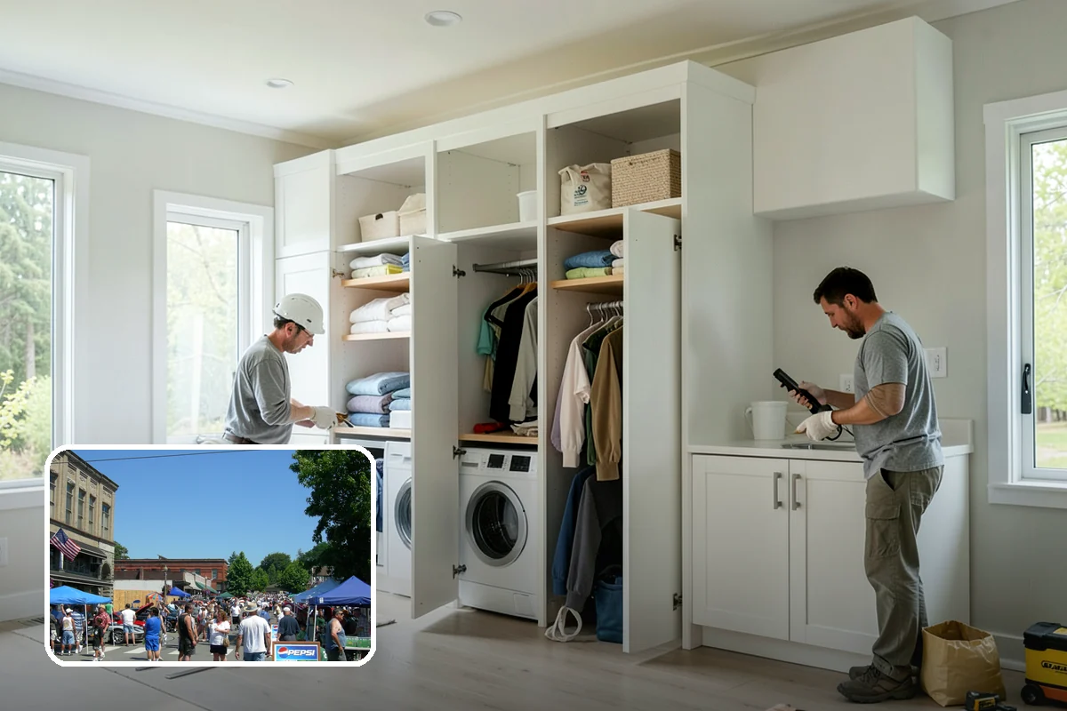 Closet Shelving Installation in Snohomish, Snohomish County, WA - Securely anchored shelving that holds up under load
