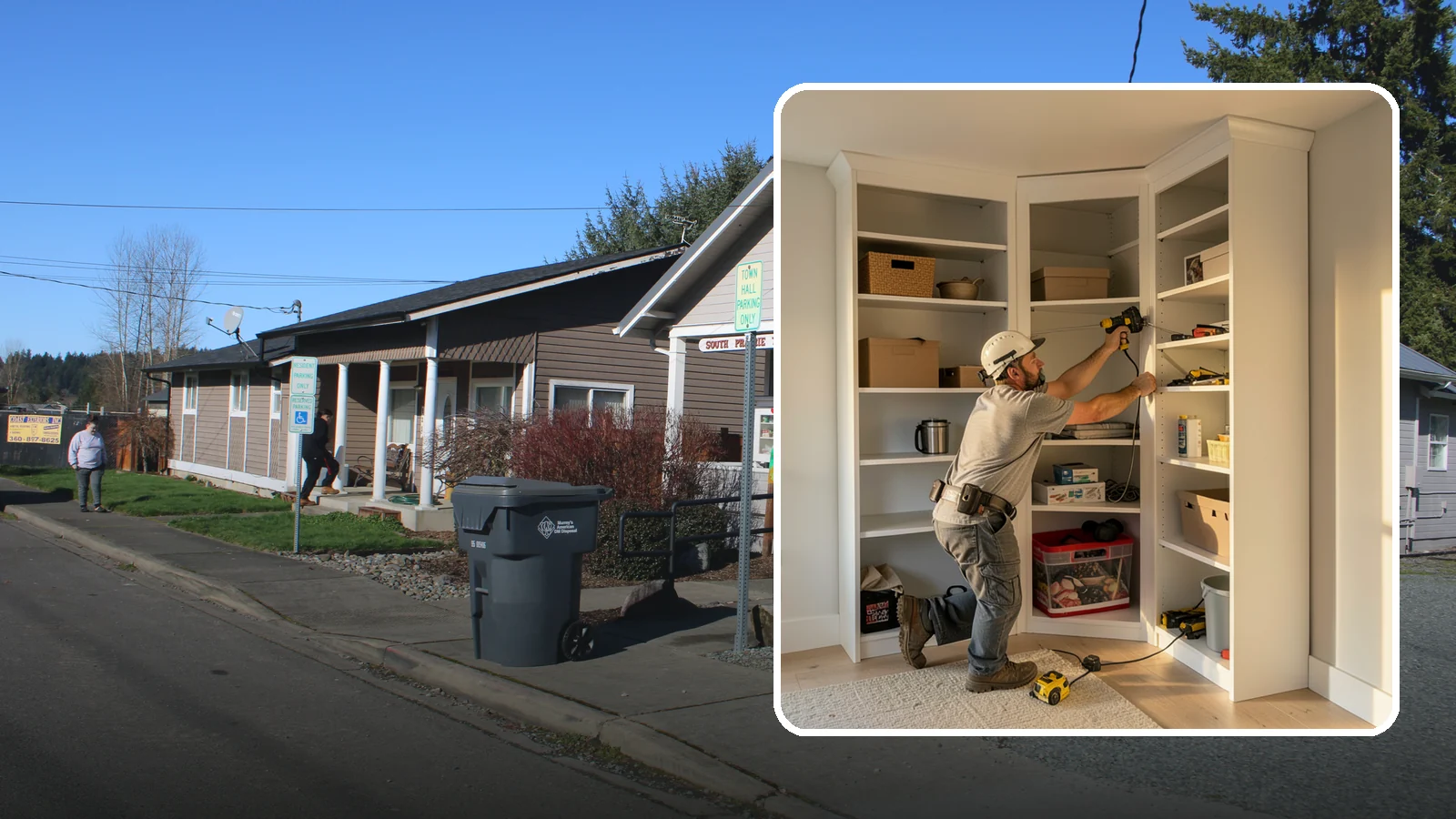 Closet Shelving Installation in South Prairie, Pierce County, WA - We install sturdy, adjustable closet shelving that keeps your belongings accessible and neatly arranged.