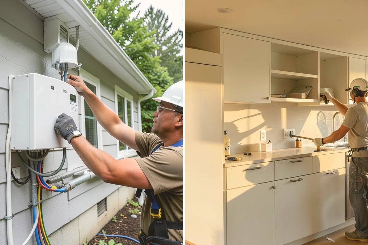Closet Shelving Installation in Stanwood, Snohomish County, WA - Measure the closet and determine load and layout needs