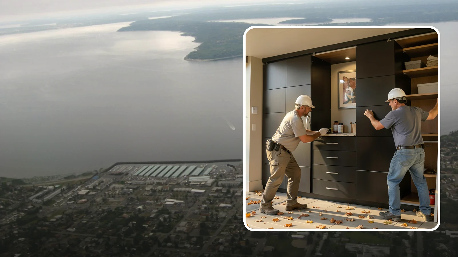 Closet System Installation in Des Moines, King County, WA - We install complete modular closet systems that bring flexible, coordinated organization to every closet in your home.