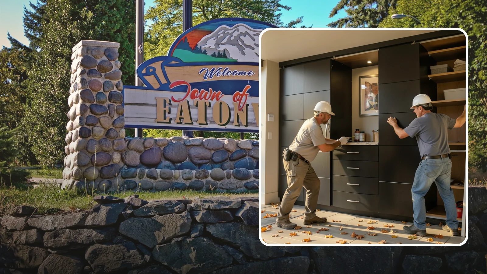 Closet System Installation in Eatonville, Pierce County, WA - We install complete modular closet systems that bring flexible, coordinated organization to every closet in your home.