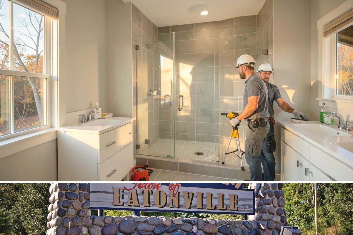 Closet System Installation in Eatonville, Pierce County, WA - This interior installation is well suited to any season and especially handy during the wet PNW winter.