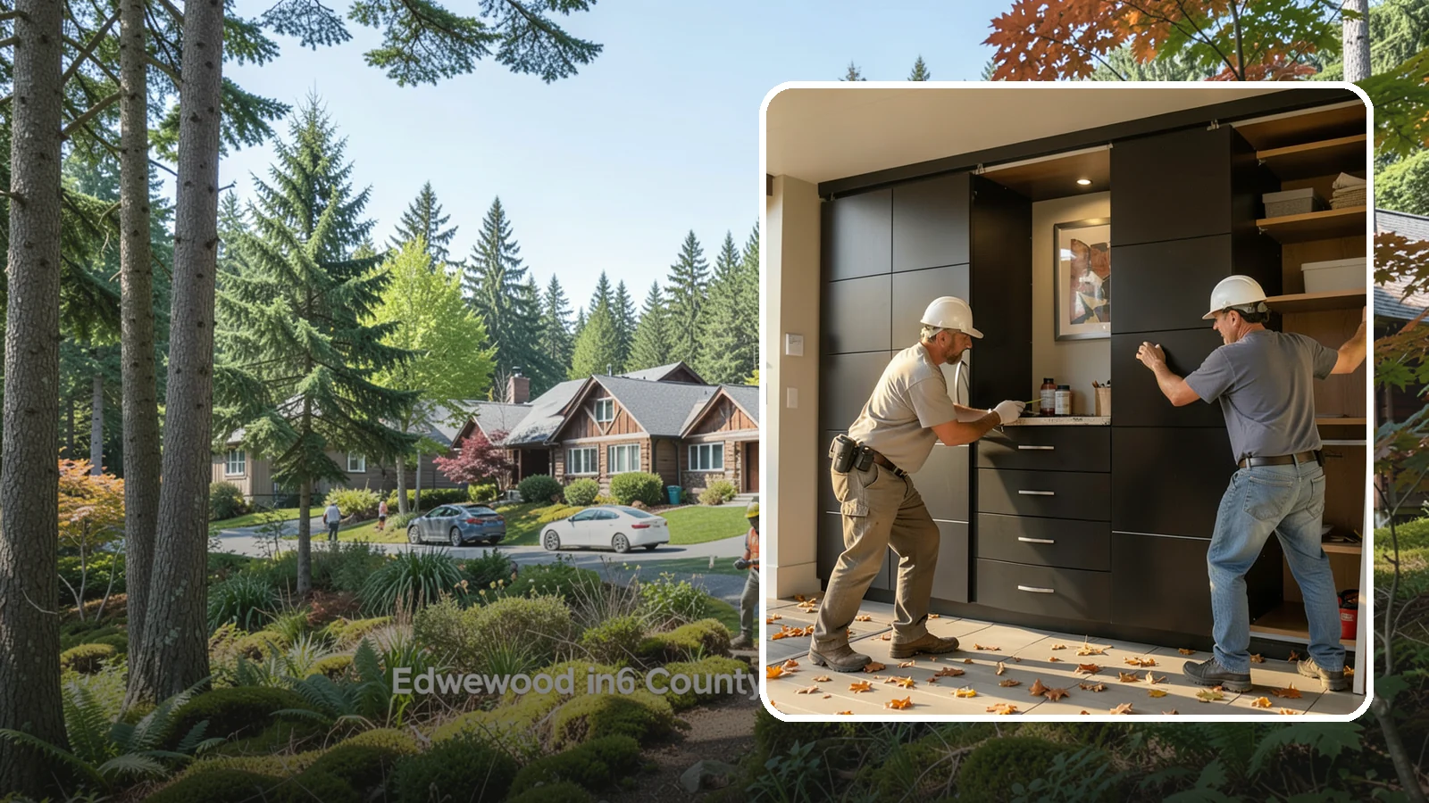 Closet System Installation in Edgewood, Pierce County, WA - We install complete modular closet systems that bring flexible, coordinated organization to every closet in your home.