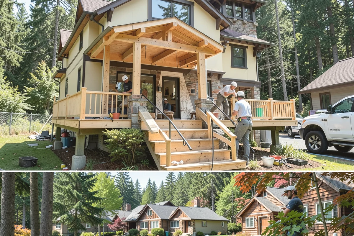 Closet System Installation in Edgewood, Pierce County, WA - This interior installation is well suited to any season and especially handy during the wet PNW winter.