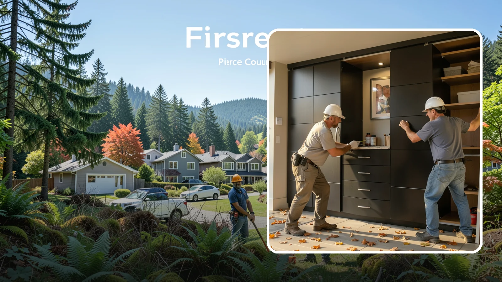 Closet System Installation in Fircrest, Pierce County, WA - We install complete modular closet systems that bring flexible, coordinated organization to every closet in your home.