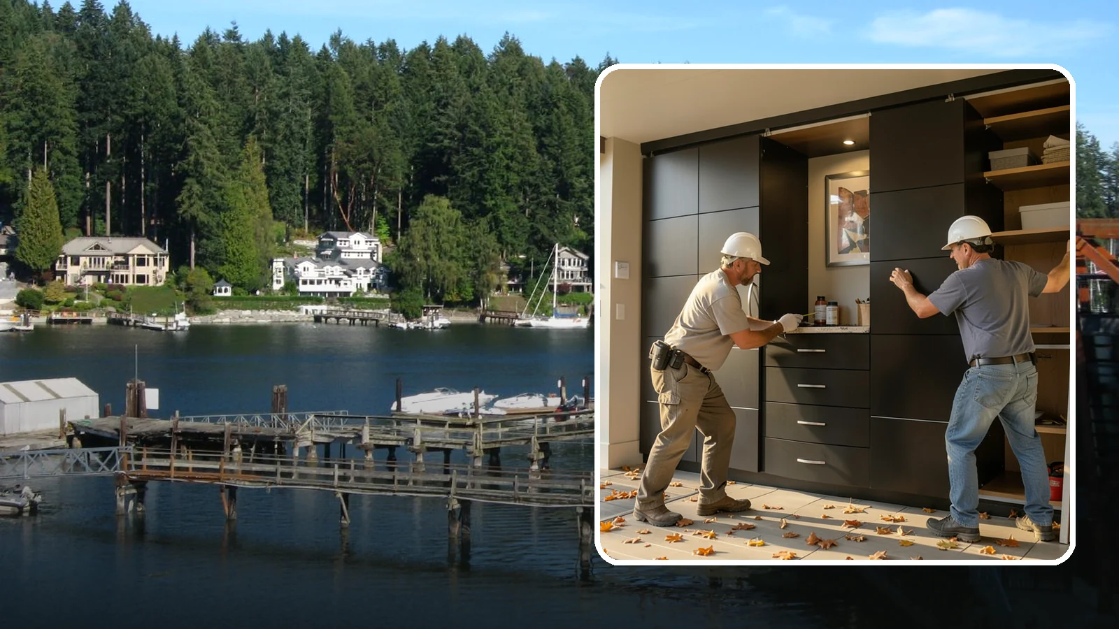 Closet System Installation in Gig Harbor, Pierce County, WA - We install complete modular closet systems that bring flexible, coordinated organization to every closet in your home.