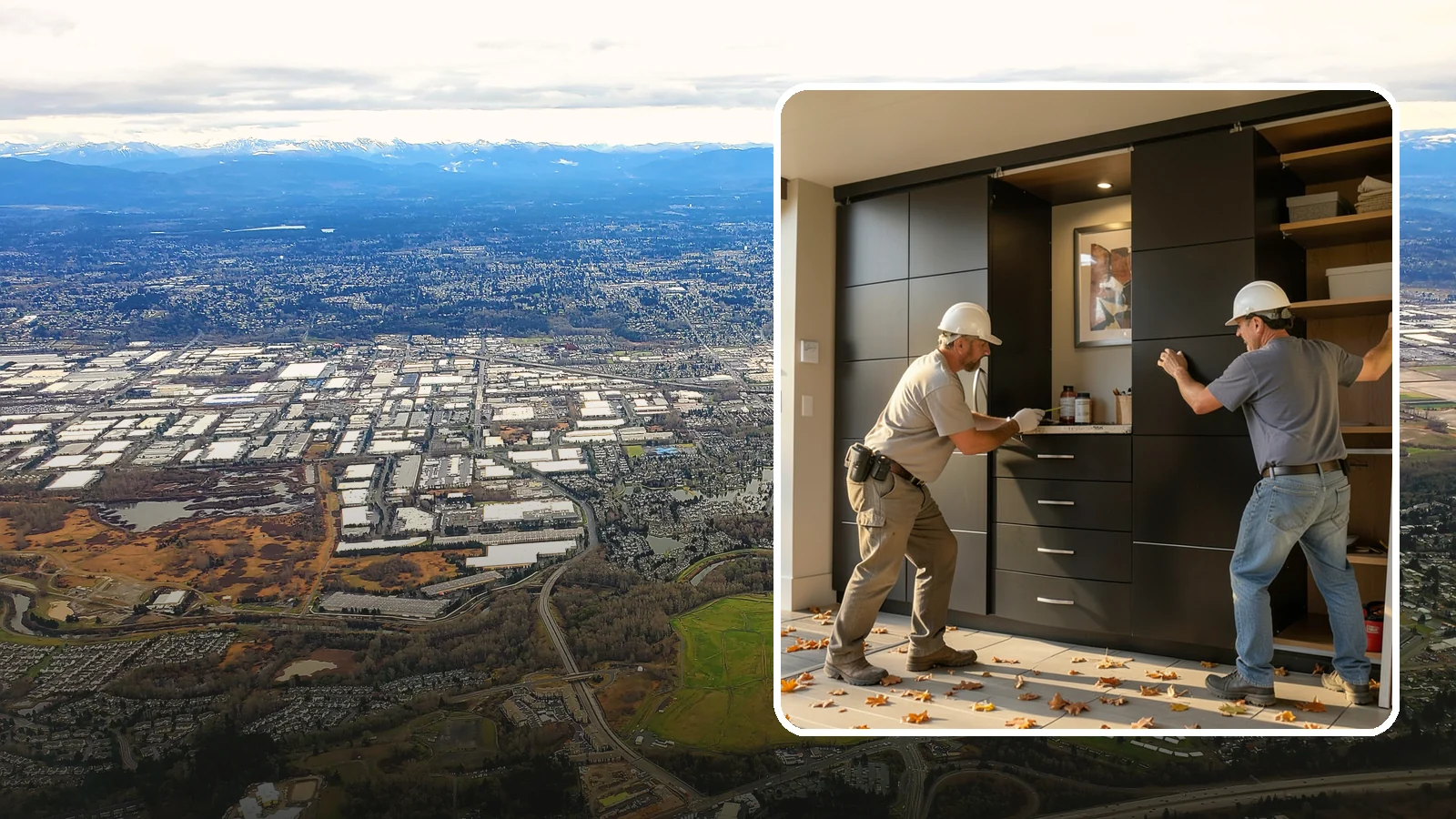 Closet System Installation in Kent, King County, WA - We install complete modular closet systems that bring flexible, coordinated organization to every closet in your home.