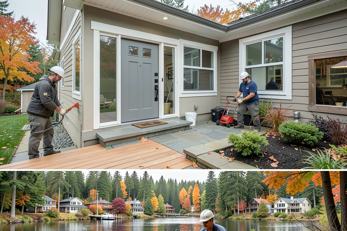 Closet System Installation in La Conner, Skagit County, WA - This interior installation is well suited to any season and especially handy during the wet PNW winter.