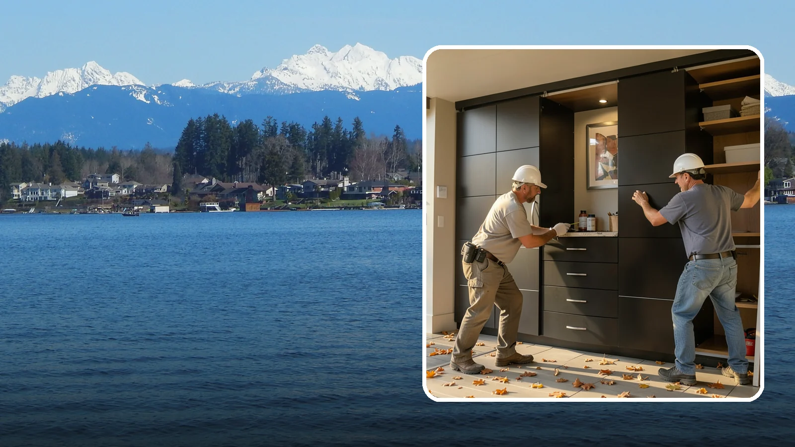 Closet System Installation in Lake Stevens, Snohomish County, WA - We install complete modular closet systems that bring flexible, coordinated organization to every closet in your home.