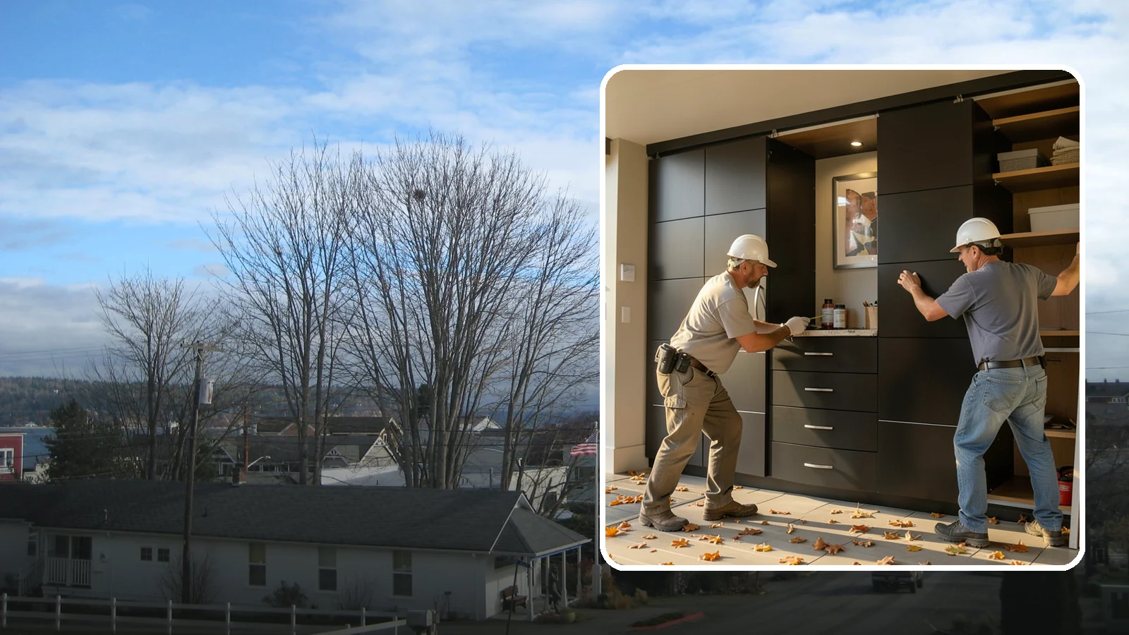 Closet System Installation in Langley, Island County, WA - We install complete modular closet systems that bring flexible, coordinated organization to every closet in your home.