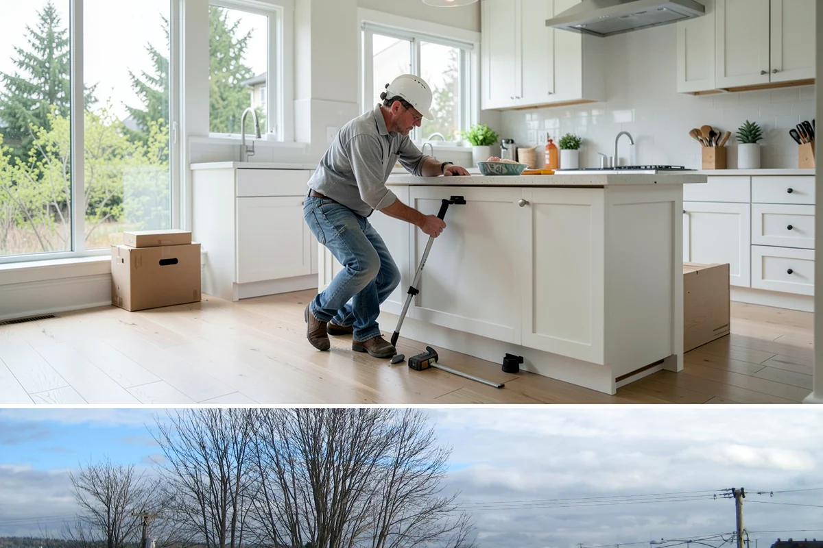 Closet System Installation in Langley, Island County, WA - This interior installation is well suited to any season and especially handy during the wet PNW winter.