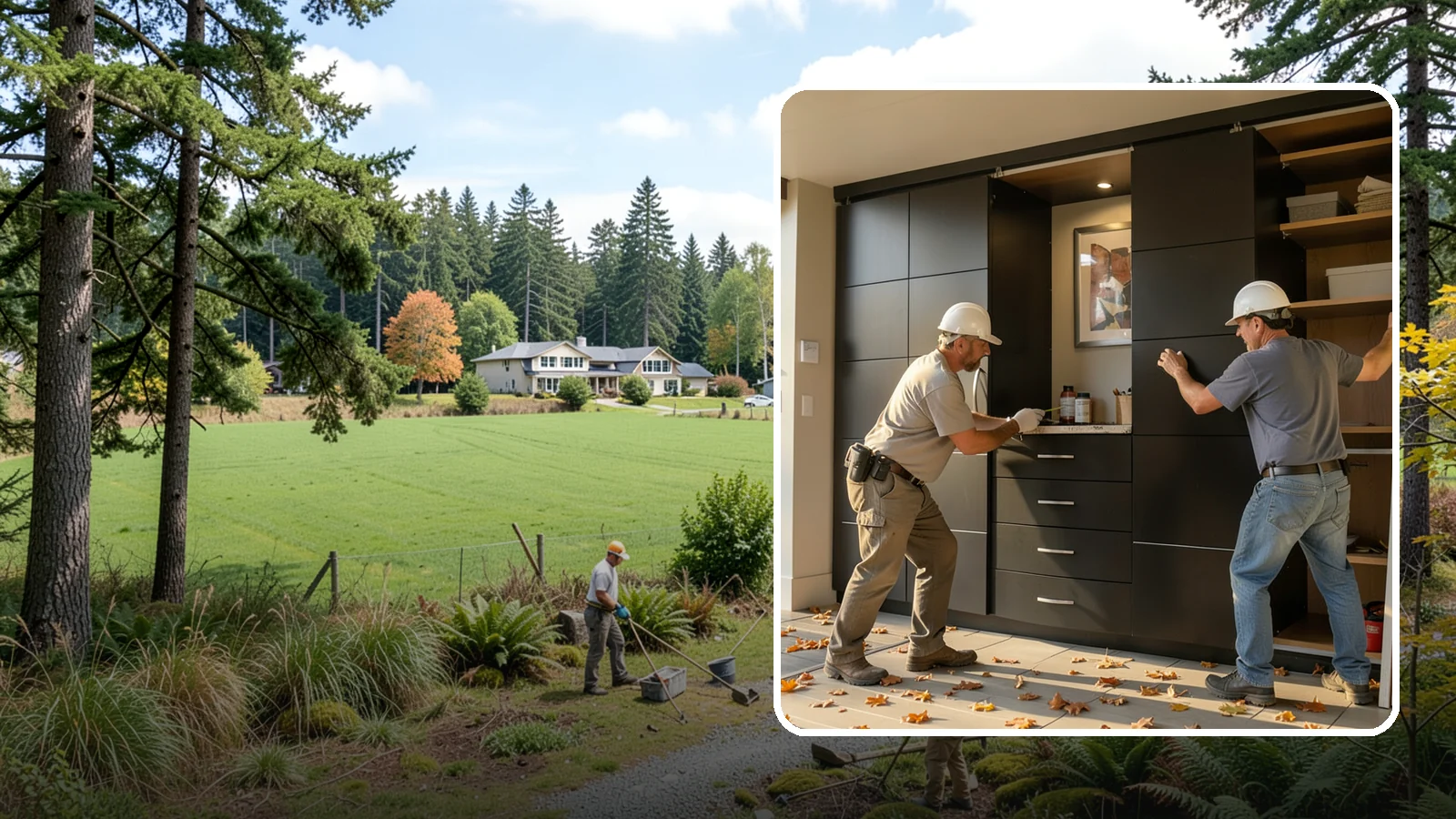 Closet System Installation in Lyman, Skagit County, WA - We install complete modular closet systems that bring flexible, coordinated organization to every closet in your home.