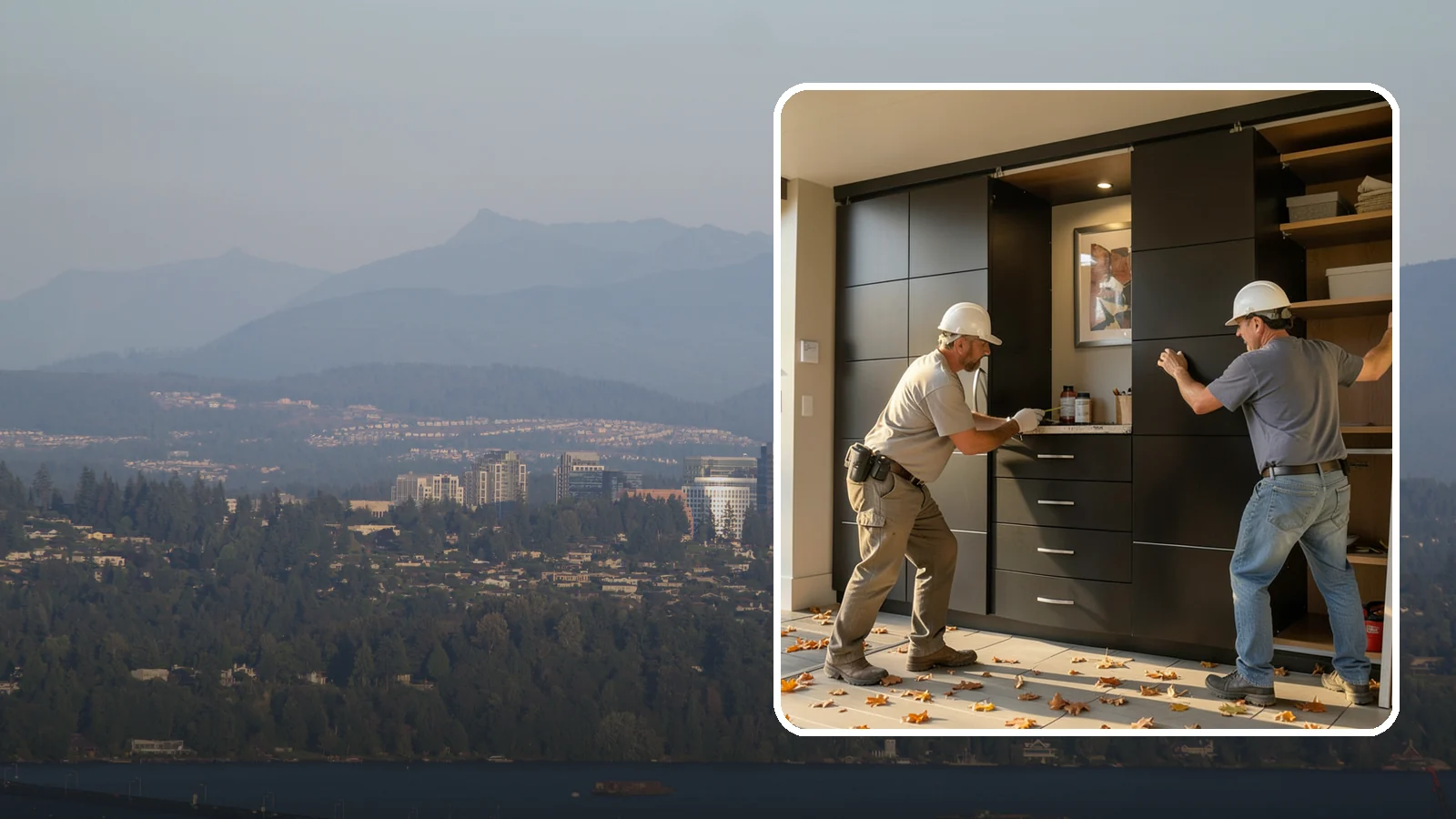 Closet System Installation in Medina, King County, WA - We install complete modular closet systems that bring flexible, coordinated organization to every closet in your home.
