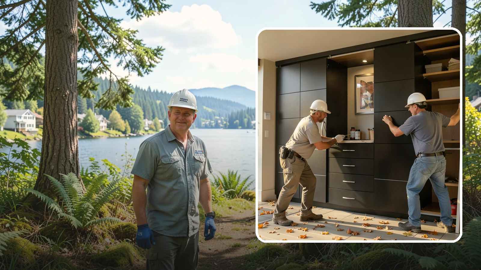 Closet System Installation in Milton, King County, WA - We install complete modular closet systems that bring flexible, coordinated organization to every closet in your home.