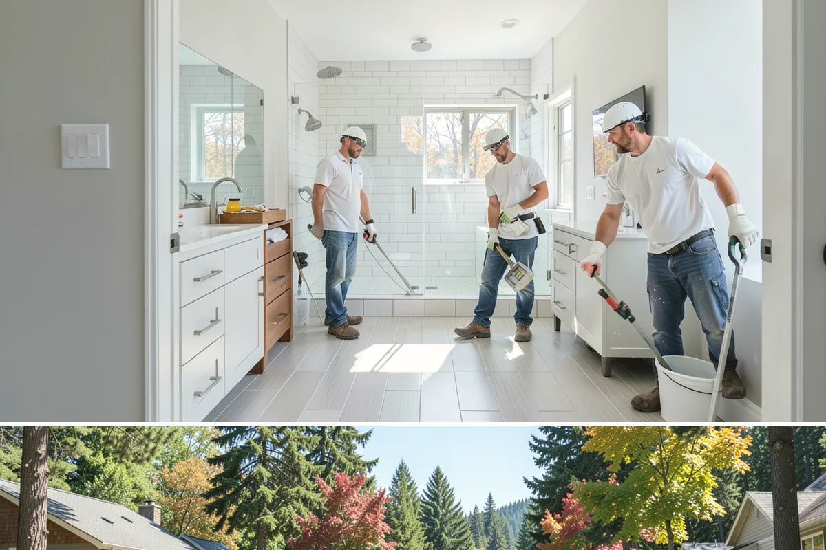 Closet System Installation in Orting, Pierce County, WA - This interior installation is well suited to any season and especially handy during the wet PNW winter.