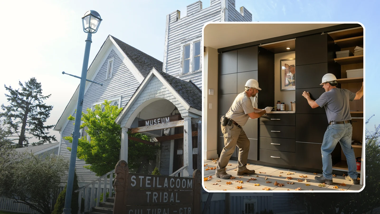 Closet System Installation in Steilacoom, Pierce County, WA - We install complete modular closet systems that bring flexible, coordinated organization to every closet in your home.