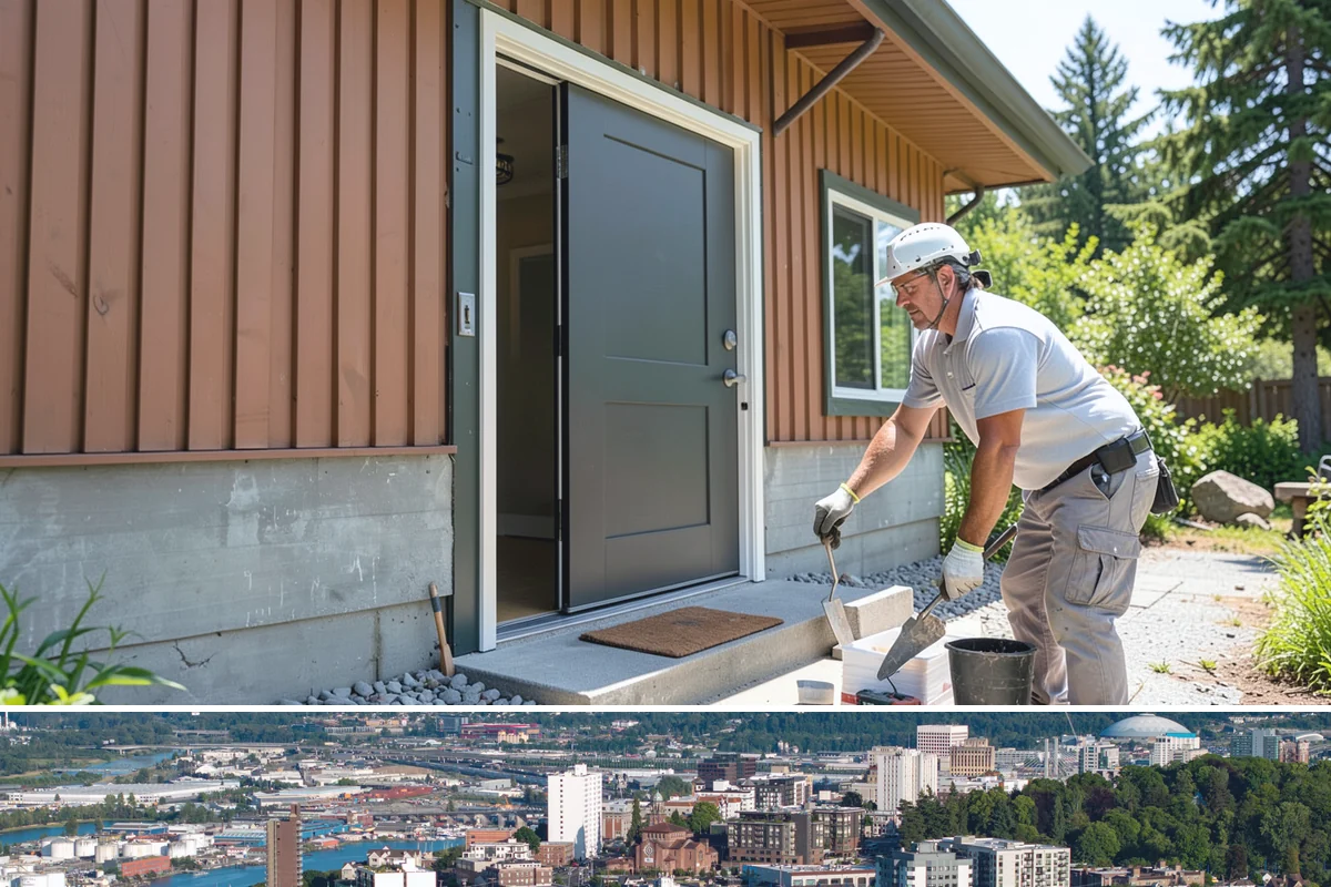 Closet System Installation in Tacoma, Pierce County, WA - This interior installation is well suited to any season and especially handy during the wet PNW winter.