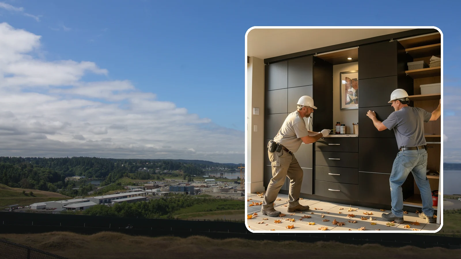 Closet System Installation in University Place, Pierce County, WA - We install complete modular closet systems that bring flexible, coordinated organization to every closet in your home.