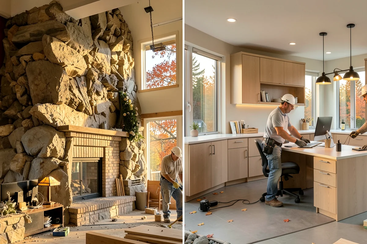 Coffee Bar Installation in Arlington, Snohomish County, WA - Select a location and plan the layout