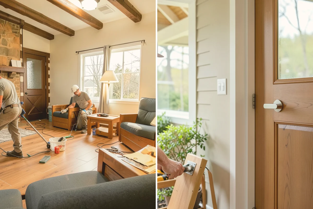 Coffered Ceiling Construction in Bothell, King County, WA - Plan the coffer grid to the room's dimensions