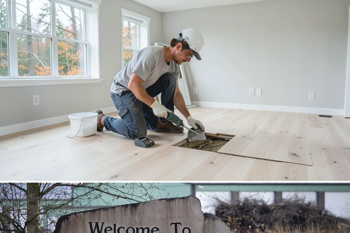 Coffered Ceiling Construction in Buckley, Pierce County, WA - Coffered ceilings are interior craftsmanship that can be built in any season.