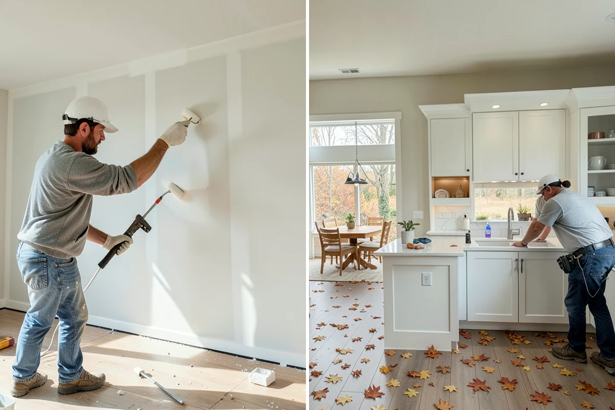 Coffered Ceiling Construction in Concrete, Skagit County, WA - Plan the coffer grid to the room's dimensions
