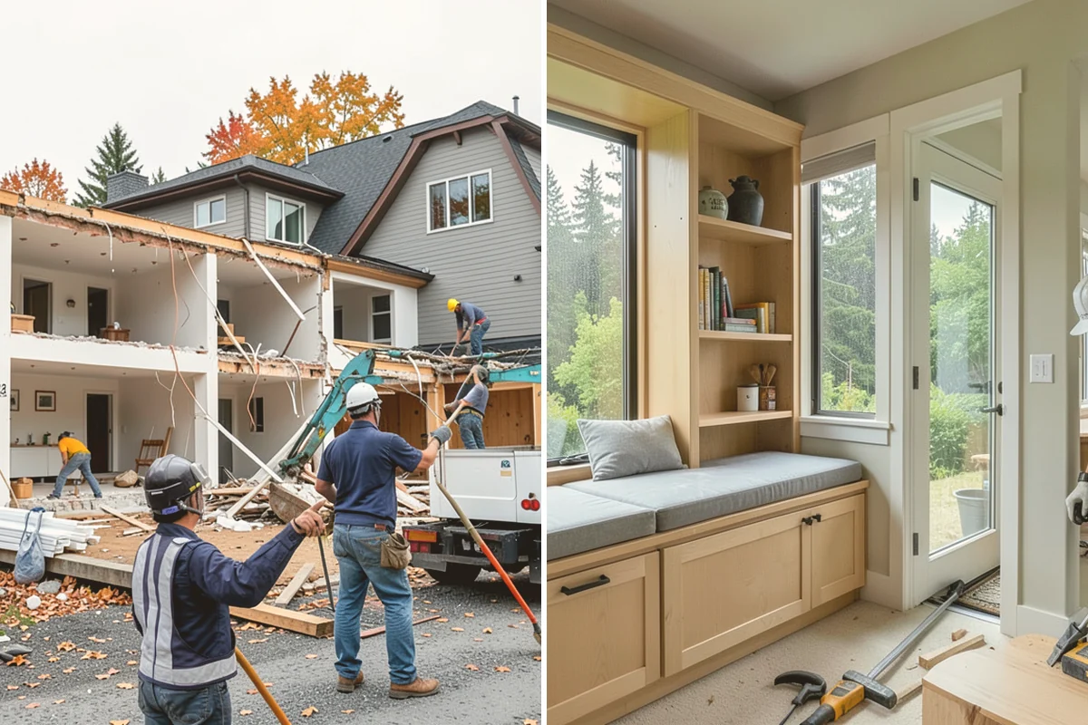 Coffered Ceiling Construction in Kirkland, King County, WA - Plan the coffer grid to the room's dimensions