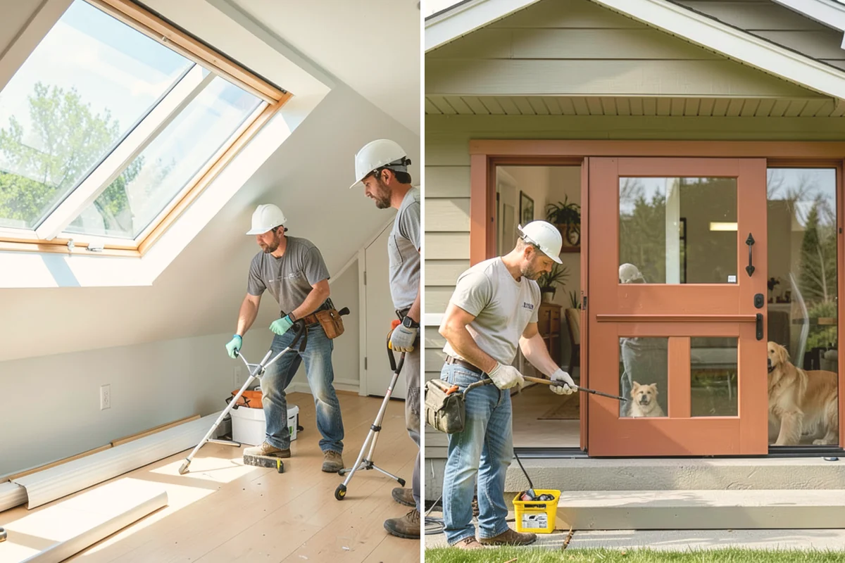 Coffered Ceiling Construction in Milton, King County, WA - Plan the coffer grid to the room's dimensions
