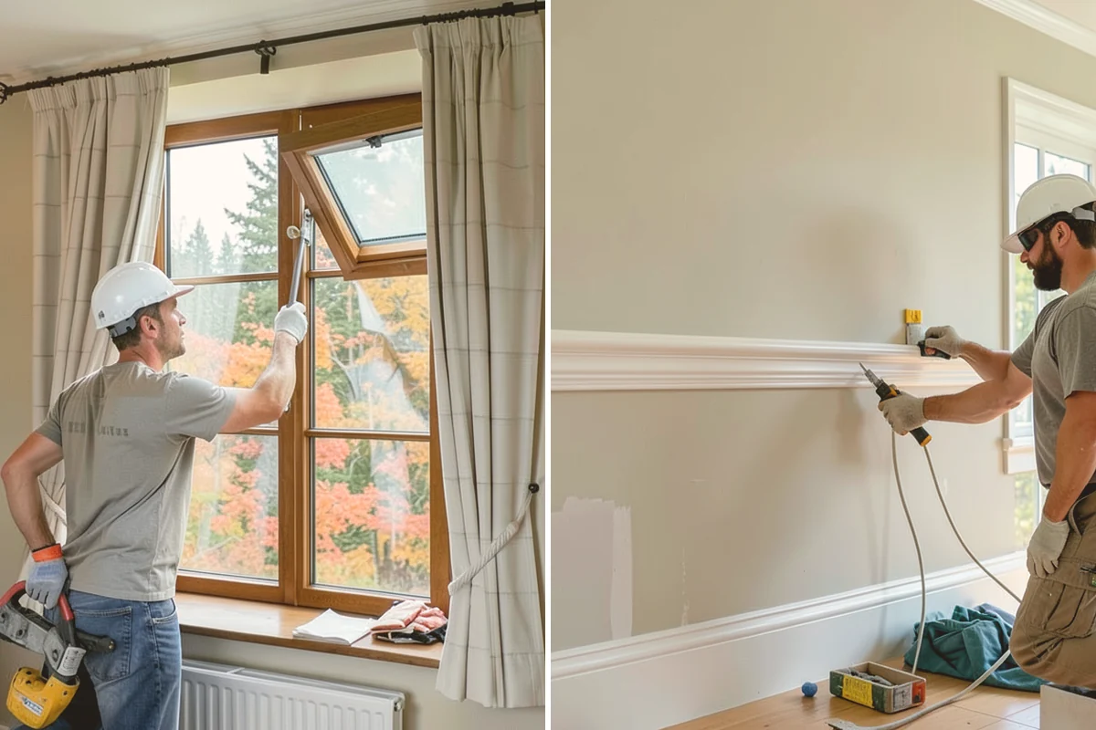 Coffered Ceiling Construction in Mount Vernon, Skagit County, WA - Plan the coffer grid to the room's dimensions