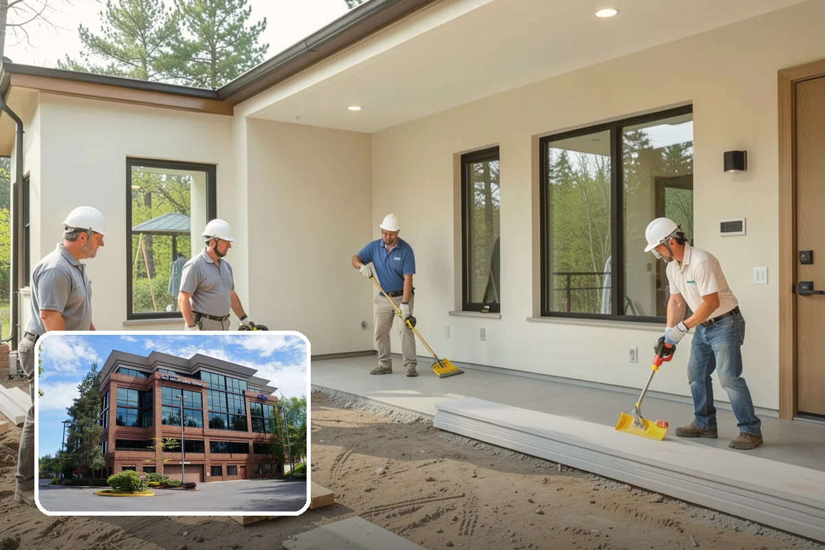 Coffered Ceiling Construction in Mountlake Terrace, Snohomish County, WA - Dramatic architectural depth overhead