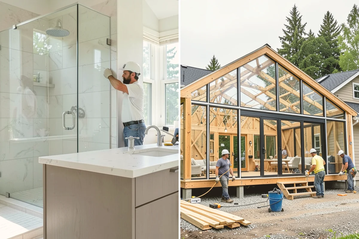 Coffered Ceiling Construction in Orting, Pierce County, WA - Plan the coffer grid to the room's dimensions