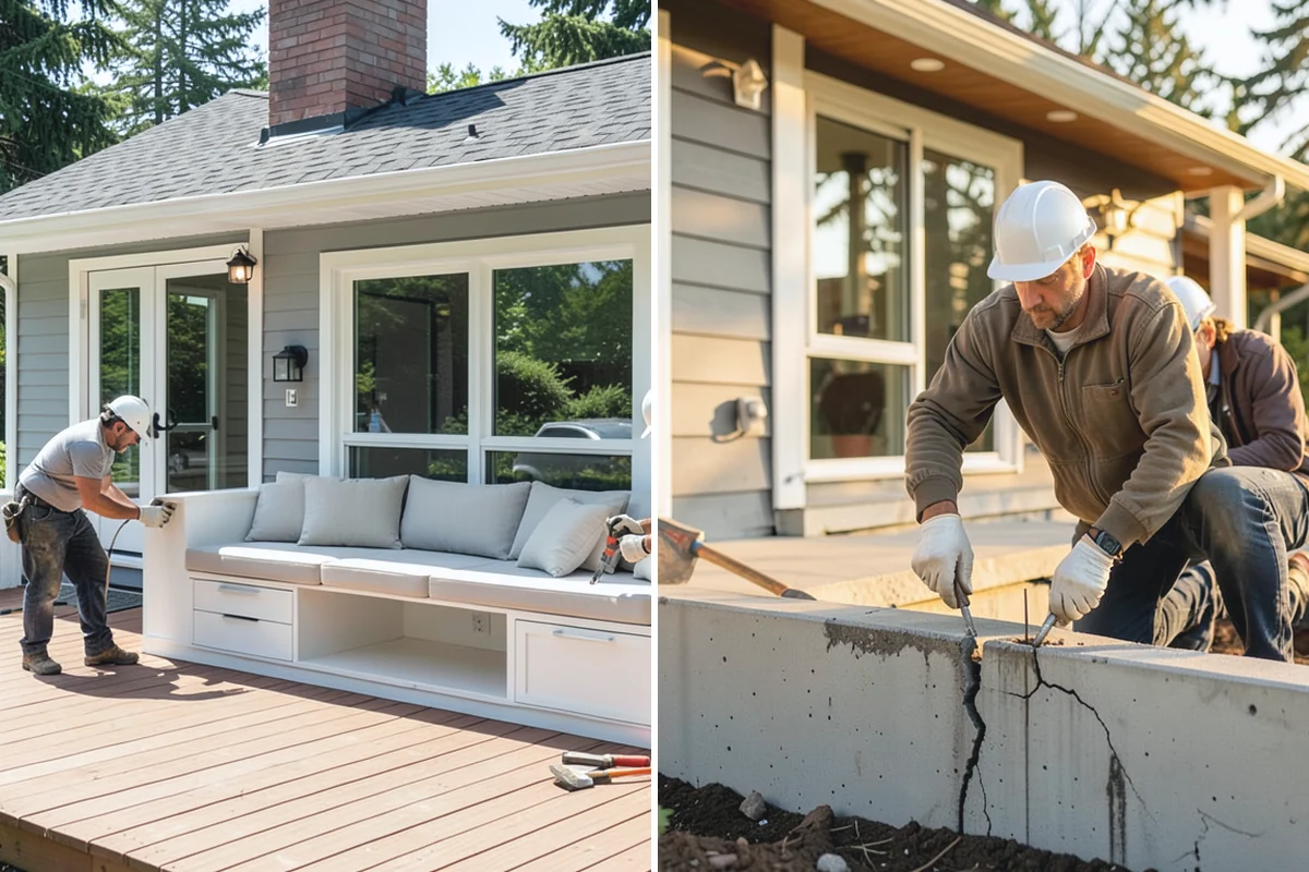 Coffered Ceiling Construction in Redmond, King County, WA - Plan the coffer grid to the room's dimensions