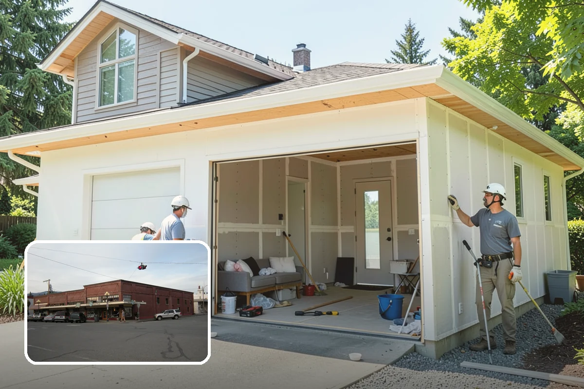 Coffered Ceiling Construction in Sedro-Woolley, Skagit County, WA - Dramatic architectural depth overhead