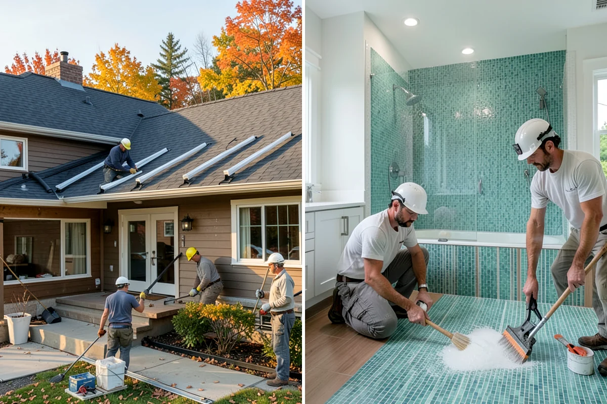 Coffered Ceiling Construction in Snoqualmie, King County, WA - Plan the coffer grid to the room's dimensions