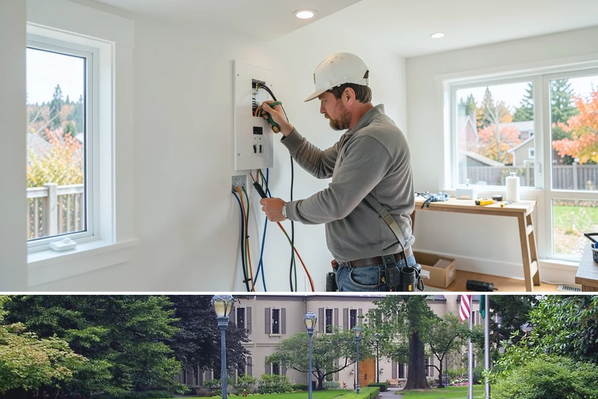Coffered Ceiling Construction in Woodinville, King County, WA - Coffered ceilings are interior craftsmanship that can be built in any season.
