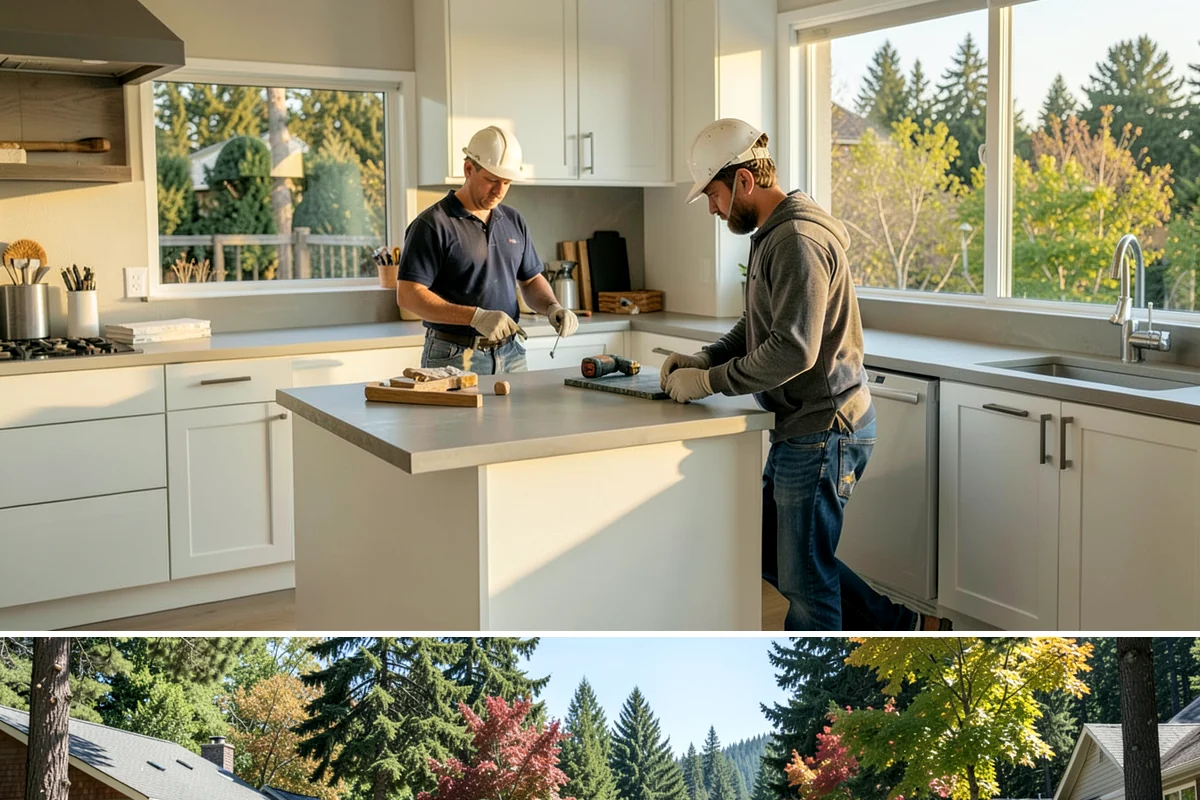 Color Consultation in Orting, Pierce County, WA - Color consultations happen year-round and are a great way to plan an interior refresh during the darker winter months.
