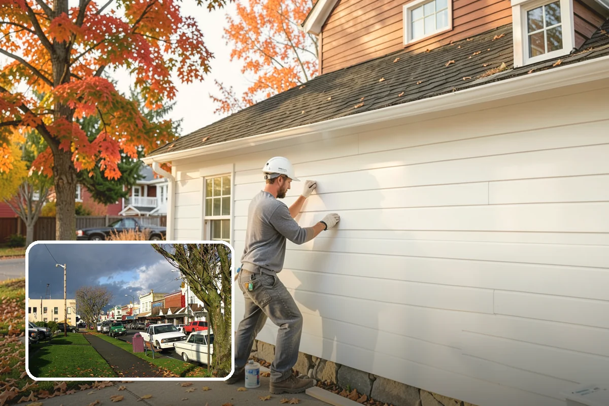 Column Wrap Installation in Arlington, Snohomish County, WA - Upgrades the look of porch and entry posts