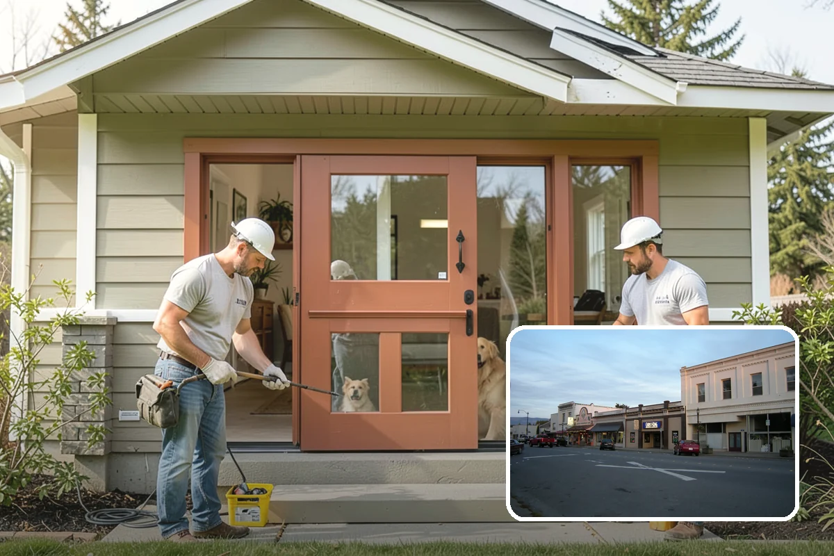 Column Wrap Installation in Burlington, Skagit County, WA - Upgrades the look of porch and entry posts