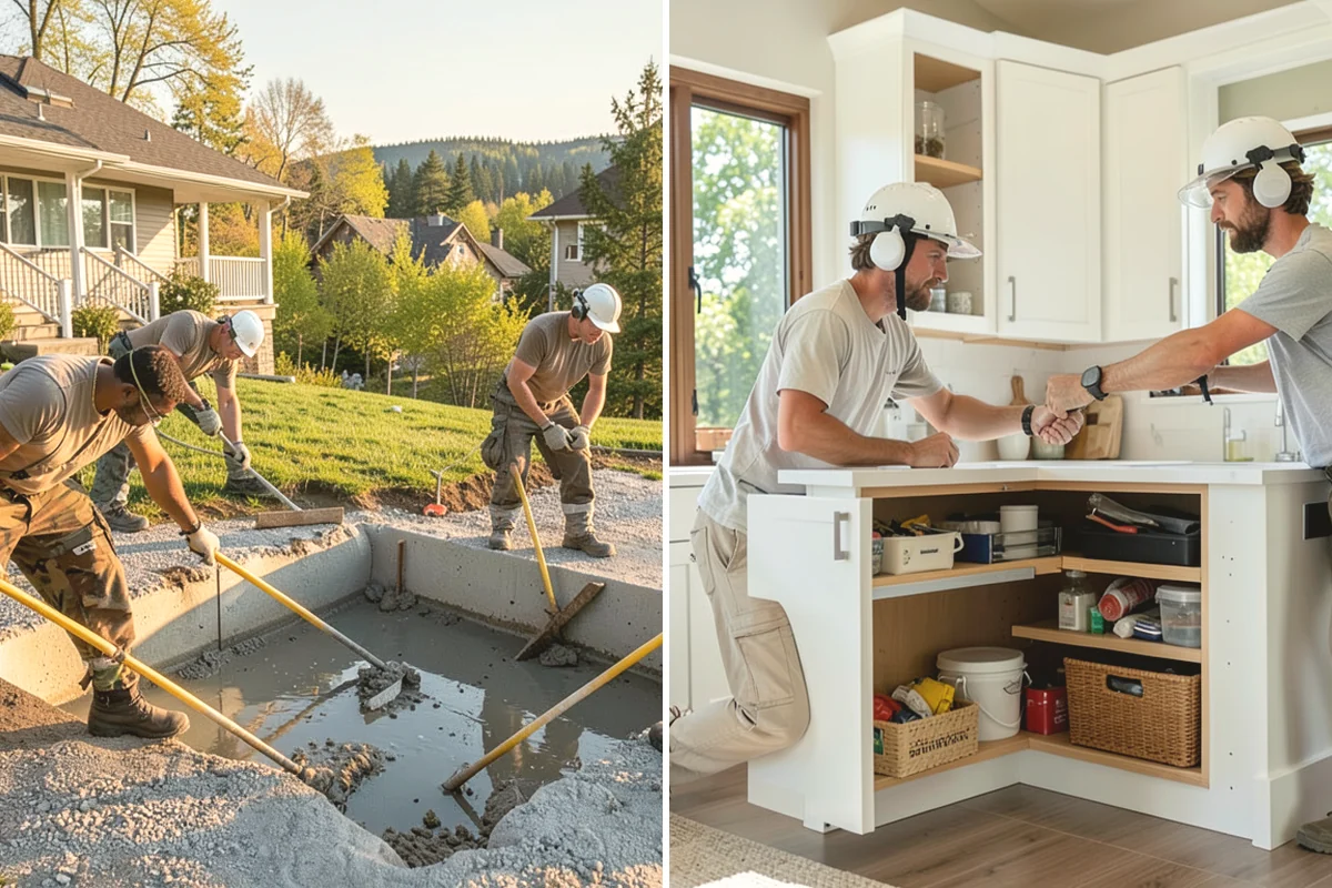 Column Wrap Installation in Covington, King County, WA - Measure the posts and select wrap material