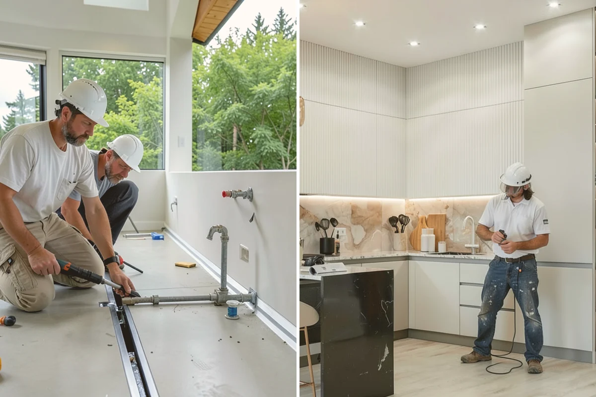 Column Wrap Installation in Index, Snohomish County, WA - Measure the posts and select wrap material